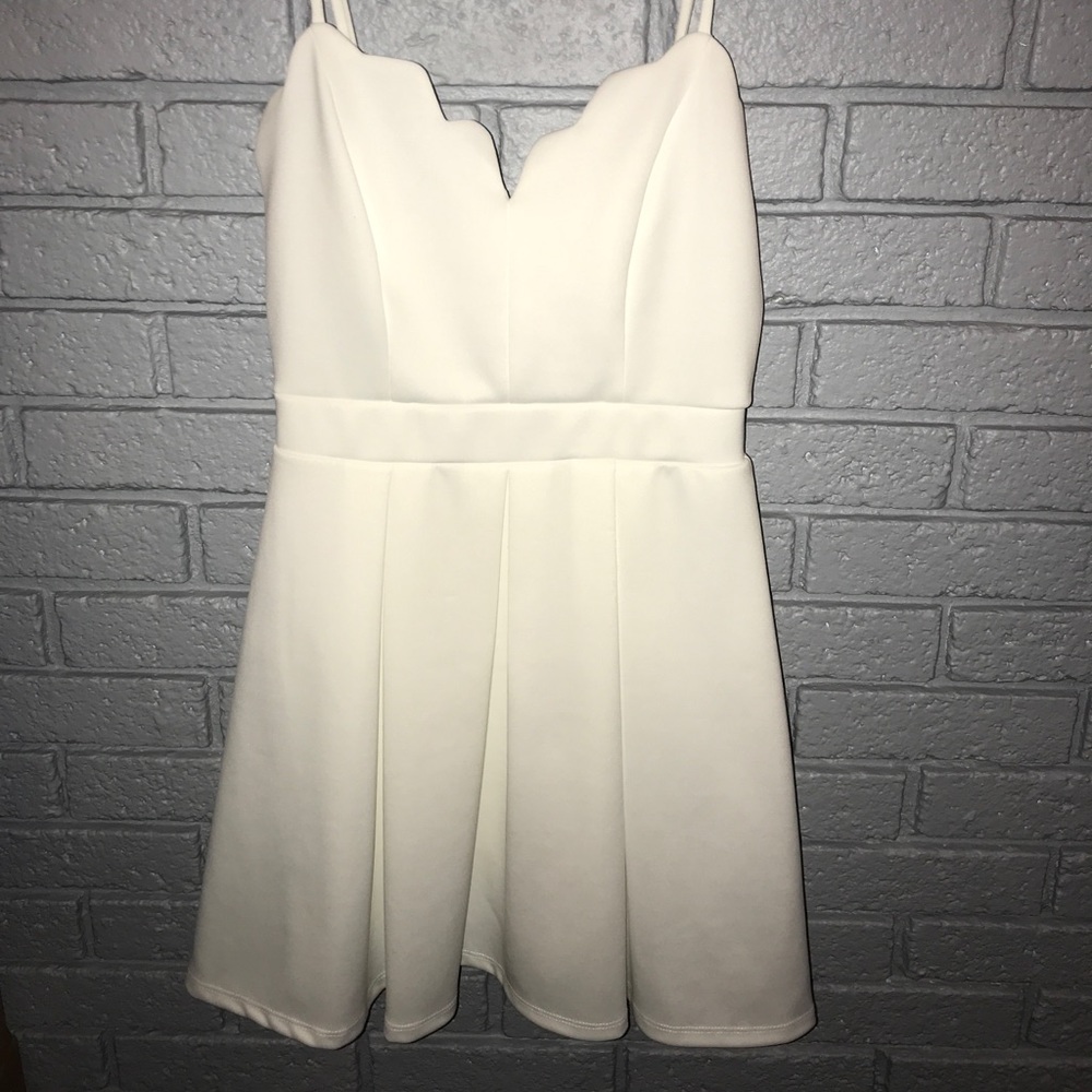 B. Darlin (Dillard’s) white dress